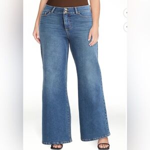 Sofia by Sofia Vergara Blue Flare Jeans
